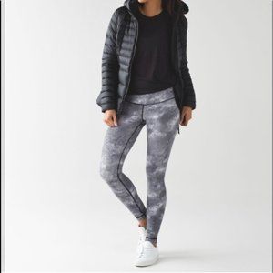 Lululemon Wunder Under pant lll Diffusion White black leggings